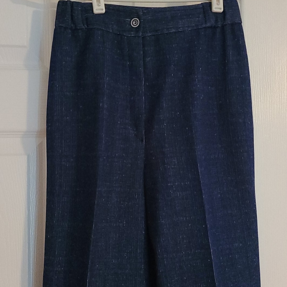 Vintage Rhodes California wide legged blue pants